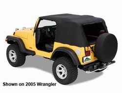 Pavement Ends 56815-01 Black Emergency Top for for 07-13 Wrangler JK Unlimited On Sale