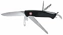 Wenger 17755 New Ranger 55, rostfrei, Safety Lock, 11 Funktionen, mit Holzs&auml;ge
