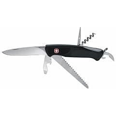Wenger 17755 New Ranger 55, rostfrei, Safety Lock, 11 Funktionen, mit Holzs�ge