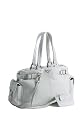 Prada White Leather BR2703 Tote Handbag