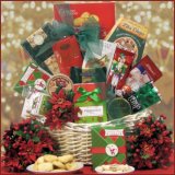 Tidings of Joy Christmas Gift Basket ~ Holiday Medium of Small, Medium or Large