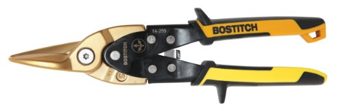 Bostitch 14-255 10-Inch Aviation Snips, Straight