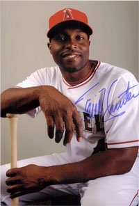 Hunter, Torii Autographed/Hand Signed 8x12 Photo (Can be cut down to make an 8x10 Photo)
