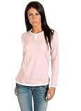 Womens Layered Look Two-Fer L/S Tee