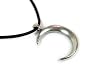 Power of Attraction, Wiccan Waxing Moon Pewter Pendant