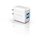 Innergie mMini AC15 Dual USB (2.1A & 1A) 15W Wall Power Adapter - Retail Packaging