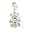 Charms Anhänger Strassbärchen für Bettelarmband 10601