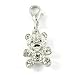 Charms Anhänger Strassbärchen für Bettelarmband 10601