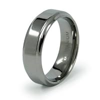 7mm Titanium Ring (Sizes 8-12)