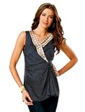 A Pea in the Pod Collection: Bailey 44 Sleeveless Wrap Maternity Blouse