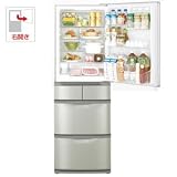 【エコポイント対象商品】日立 415L 5ドア ノンフロン冷蔵庫(ハイブライトステンレス)フロストリサイクル冷却 ビッグ&スリム60 R-S42ZM-SH