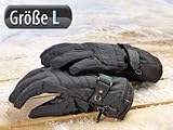 infactory Elektrisch beheizte Handschuhe Gr. L