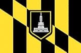 Baltimore 5' X 8' Nylon Flag