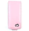 Premium Flip Leather Case with Swivel Belt Clip + Screen Protector for Apple iPod Nano Nano-Chromatic + Young Micro (Black) Silicone Skin Shoe Pouch - Pink