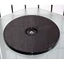TV Swivel - 9" Turn Table (Black) (9" Diameter x .5" H)