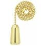 Westinghouse 77005 PULL CHAIN WITH BRASS TEAR DROP General Light Fixture Part