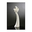Premier Housewares Sweethearts Polyresin Figurine, Ivory