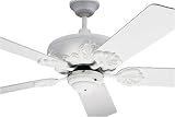 Craftmade Ceiling Fans Cordova Model CV52TW in Textured White. Indoor fan.