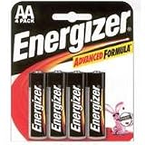 Eveready Battery #E91BP4ACS EVER 4PK AA Battery