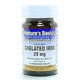 Nature s Basics Iron 29Mg Chelated 90 vtab ( Four Pack)