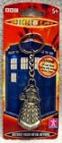 Doctor Who - Dalek Antique Pewter Finish 3D Cast Metal Keyring