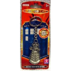 Doctor Who - Dalek Antique Pewter Finish 3D Cast Metal Keyring