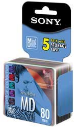 5 pack 80 minute Mini disc Do not break packs! Sell as a 5 pack!!!!