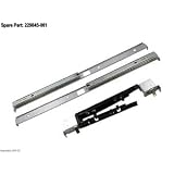Compaq Genuine Rack Mounting Rail Kit with Slides TFT5600 TFT5110 Flat Panel Monitor 1U Keyboard/Drawer - Refurbished - 229845-001