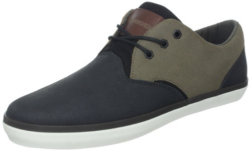 Quiksilver Men's Emerson Vulcanized M Sneaker,Grey/Brown/Off White,8 D US On Sale