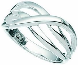 Twist Thumb Ring Silver Sizes 6 up 10 Available