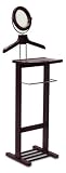 FTS - Valet Stand with Mirror Espresso Finish 140-500-04