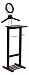 FTS - Valet Stand with Mirror Espresso Finish 140-500-04