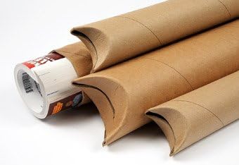 Yazoo Mills2" x .060 x 12 Kraft Snap Seal Mailing Tubes (Pack of 48)