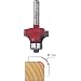 Freud 34-110 1/4-Inch Radius Rounding Over Bit with 1/4-Inch Shank