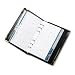 Rolodex 66425 Faux leather personal address book, 5-1/16 x 7-1/2, black