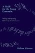 A Guide for the Young Economist