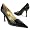 Forzieri Black Italian Patent Leather Pump Shoes 9 US | 6.5 UK | 39.5 EU