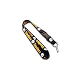 Pittsburgh Steelers Clip Lanyard Keychain - Black - by Aminco
