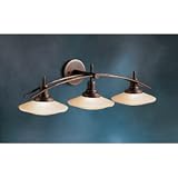 Structures Nickel 30 Wide Bathroom Light Fixture
