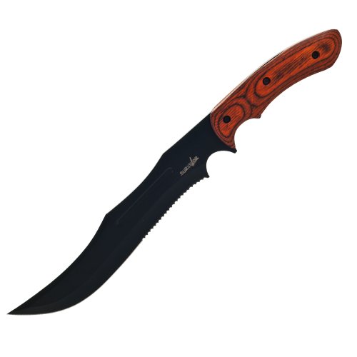 Whetstone Cutlery Full Tang Survivor Knife with Handle (Pakkawood)