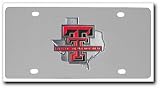 Logo License Plate, Texas Tech Red Raiders