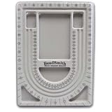 Bead Board, U Channel, Flocked Plastic, 9 x 12