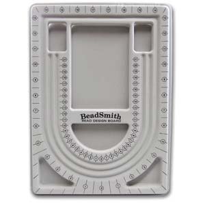 Bead-Design-Beading-Board-Gray-Flock-With-Lid-9-X-12-Inches