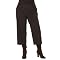 Womens Plus Size Mossimo® Black: Fashion Crops- Bittersweet