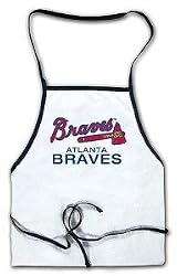 Atlanta Braves Grilling BBQ Apron - Baseball Sports Merchandise