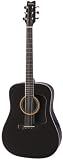 Washburn D10 Series Acoustic Guitar (Black)