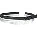 FULL TILT 2 Piece Satin Bow Headband Set - Black/White