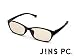 ��JINS PC �������ȥ��PC�ʥǥ����ץ쥤�����ѥᥬ�͡��٤ʤ��� (BLACK)