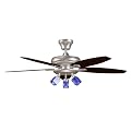 Halleck Click-In Ceiling Fan Nickel (52")
