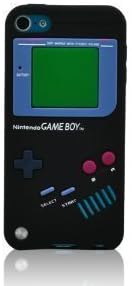 I Need Authentic 3D Black Gameboy Soft Silicon Case Cover Compatible for Ipod Touch 5/5g/5th Generation by INeed T5